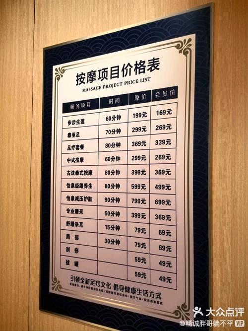 详细了解成都按摩费用，普通店与中档会所价格大揭秘